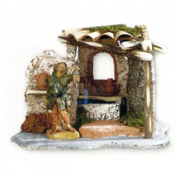 Fontana Per Il Presepe.Fontana Funzionante Per Presepe