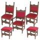 SERIES WITH CHAIRS, STOOLS AND ARMCHAIR FOR THE NEWLYlWEDS