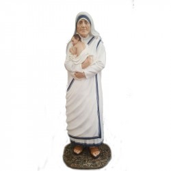 SANTA TERESA DI CALCUTTA CON BAMBINO