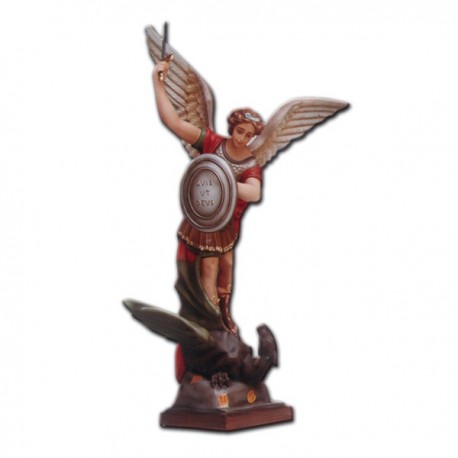 SAINT MICHAEL THE ARCHANGEL WITH SWORD AND SHIELD