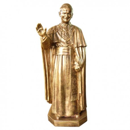 Statue of Pope John Paul of 135 cm.